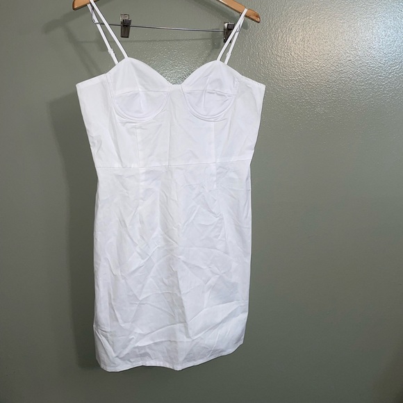 Princess Polly UNLOVABLE MINI DRESS WHITE NWOT - Picture 2 of 12